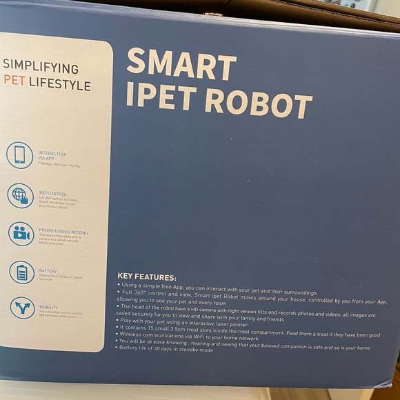 Dogness Smart iPet White Robot (excellent condition) - Picture 7 of 16